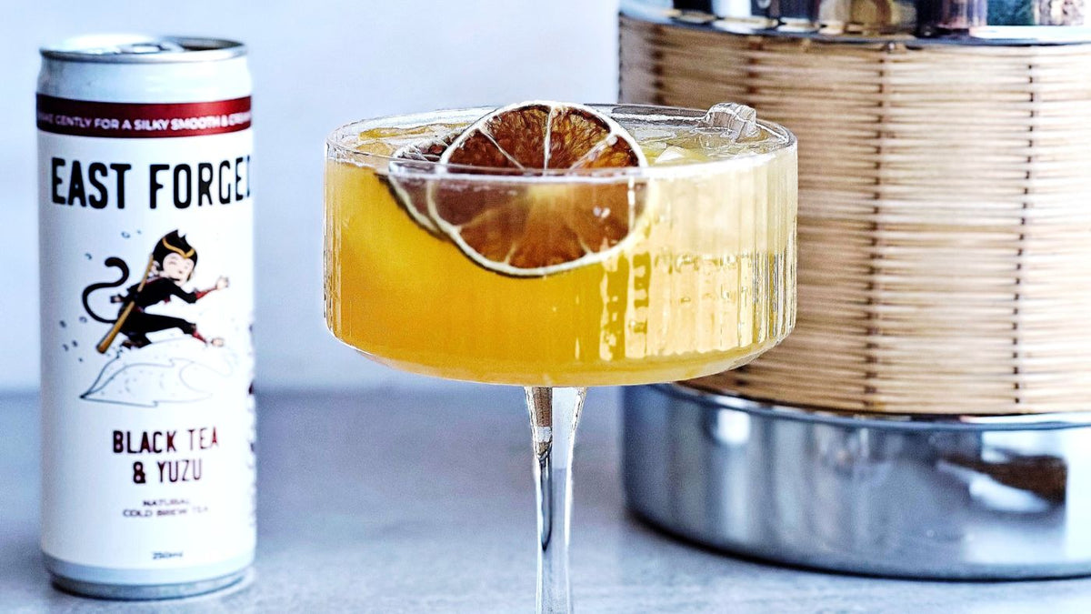 Black TEA & Yuzu Gin Collins East