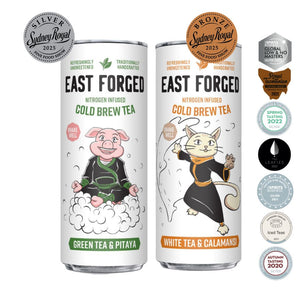 15 cans - Green Tea & Pitaya + 15 cans - White Tea & Calamansi