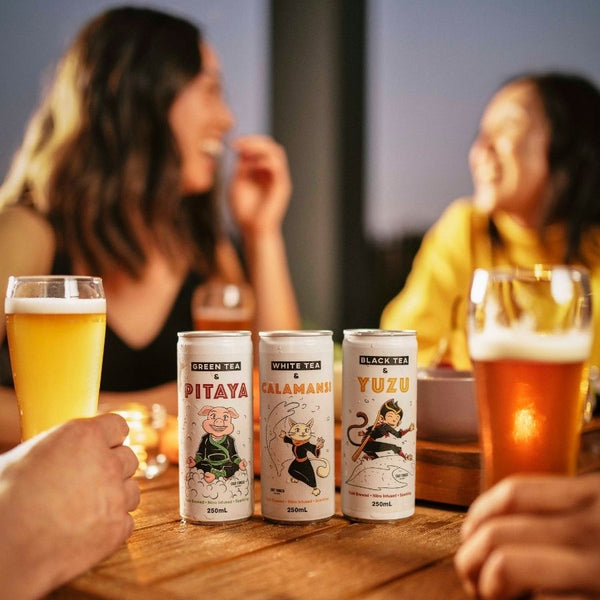 15 cans - All Flavour Combo + 15 cans - Green Tea & Pitaya