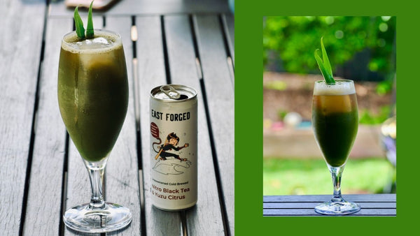 Bird of Paradise Matcha and Black Tea Non-Alcoholic Cocktail