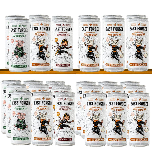 15 cans - All Flavour Combo + 15 cans - White Tea & Calamansi
